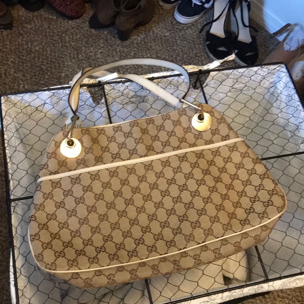 Gucci
Eclipse Cream Gg Fabric Tote